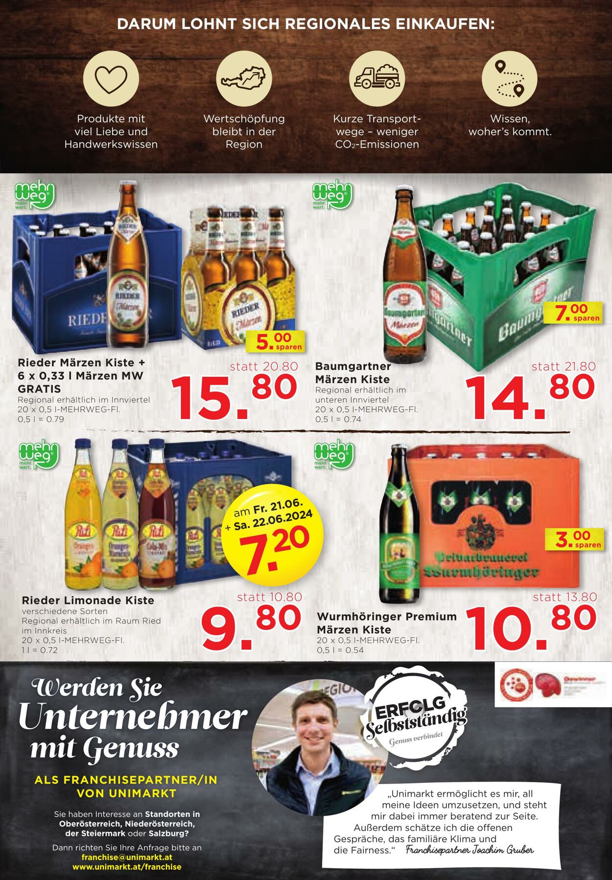 Prospekt Unimarkt 19.06.2024 - 25.06.2024