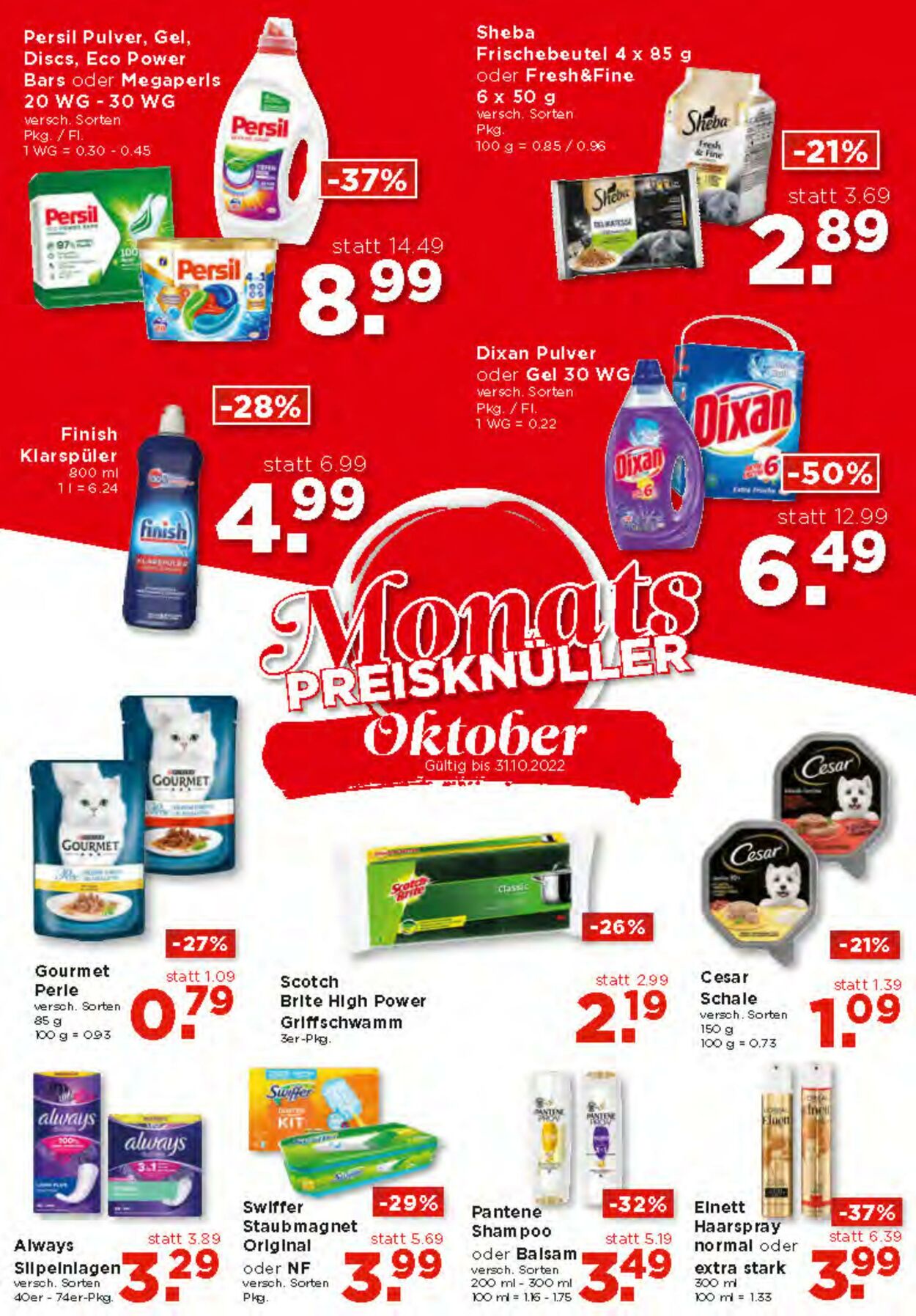 Prospekt Unimarkt 19.10.2022 - 25.10.2022