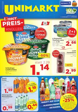 Prospekt Unimarkt 21.06.2023 - 27.06.2023