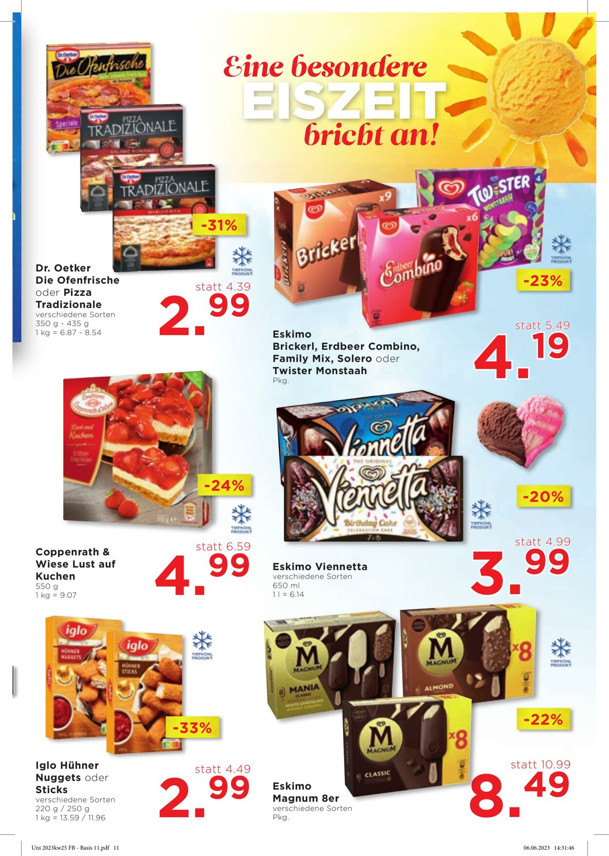 Prospekt Unimarkt 21.06.2023 - 27.06.2023