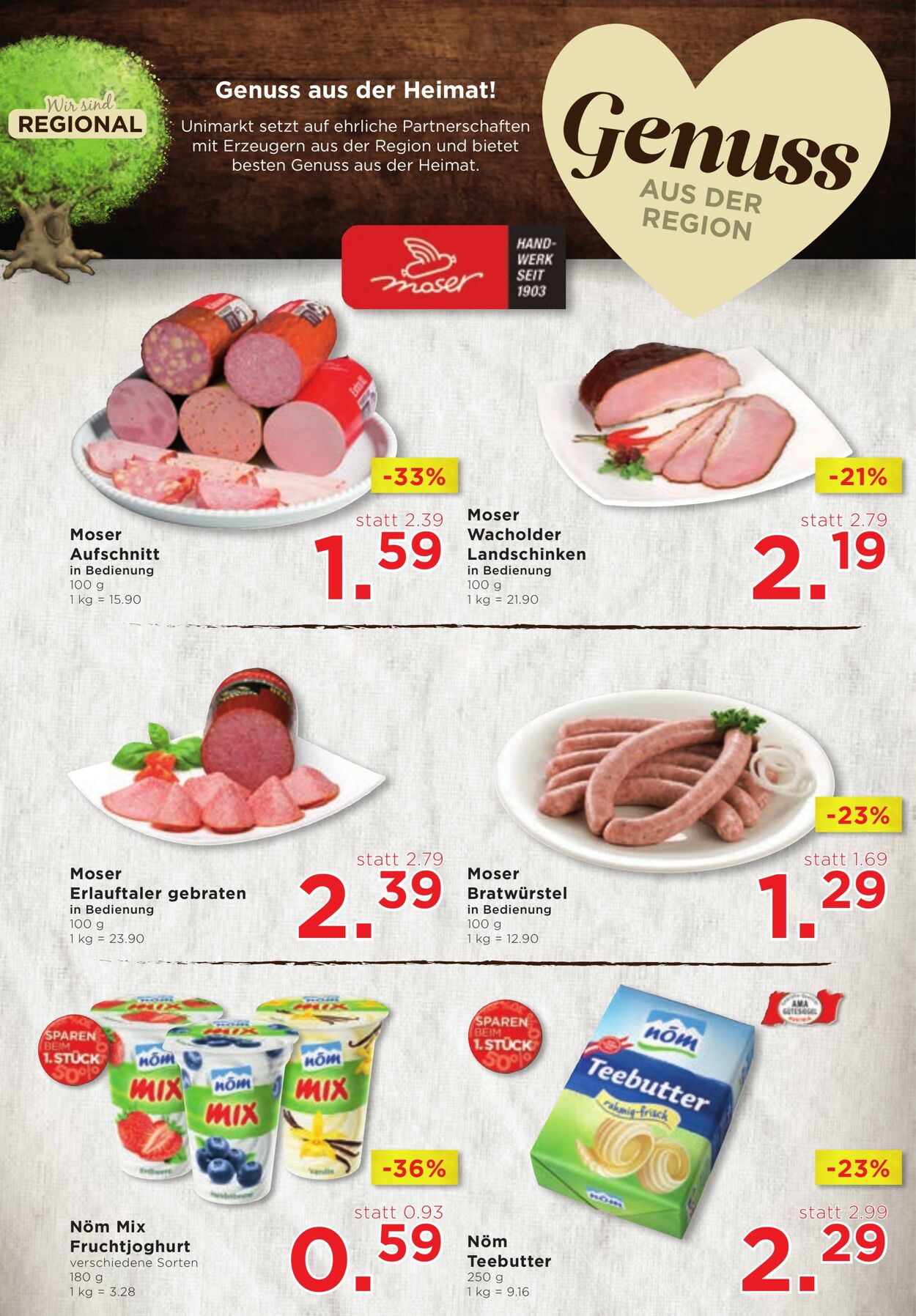 Prospekt Unimarkt 21.06.2023 - 27.06.2023