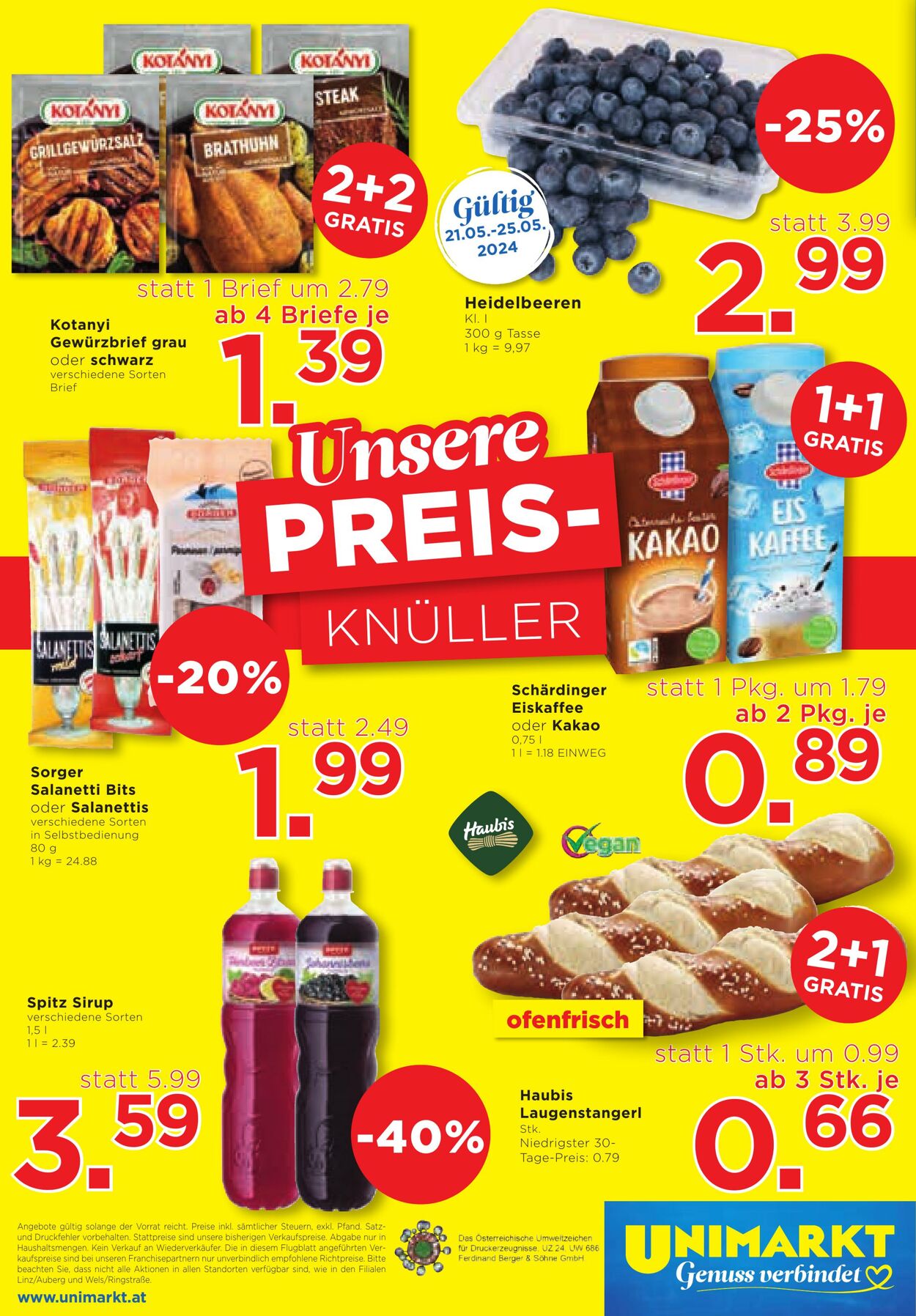 Prospekt Unimarkt 22.05.2024 - 28.05.2024