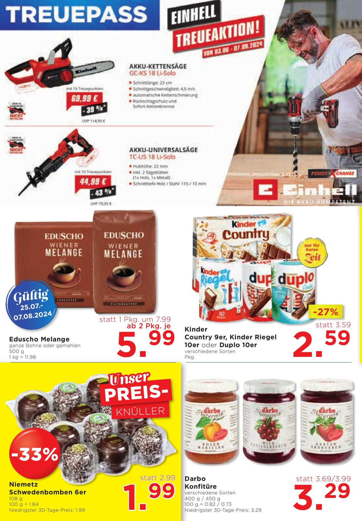 Prospekt Unimarkt 24.07.2024 - 30.07.2024