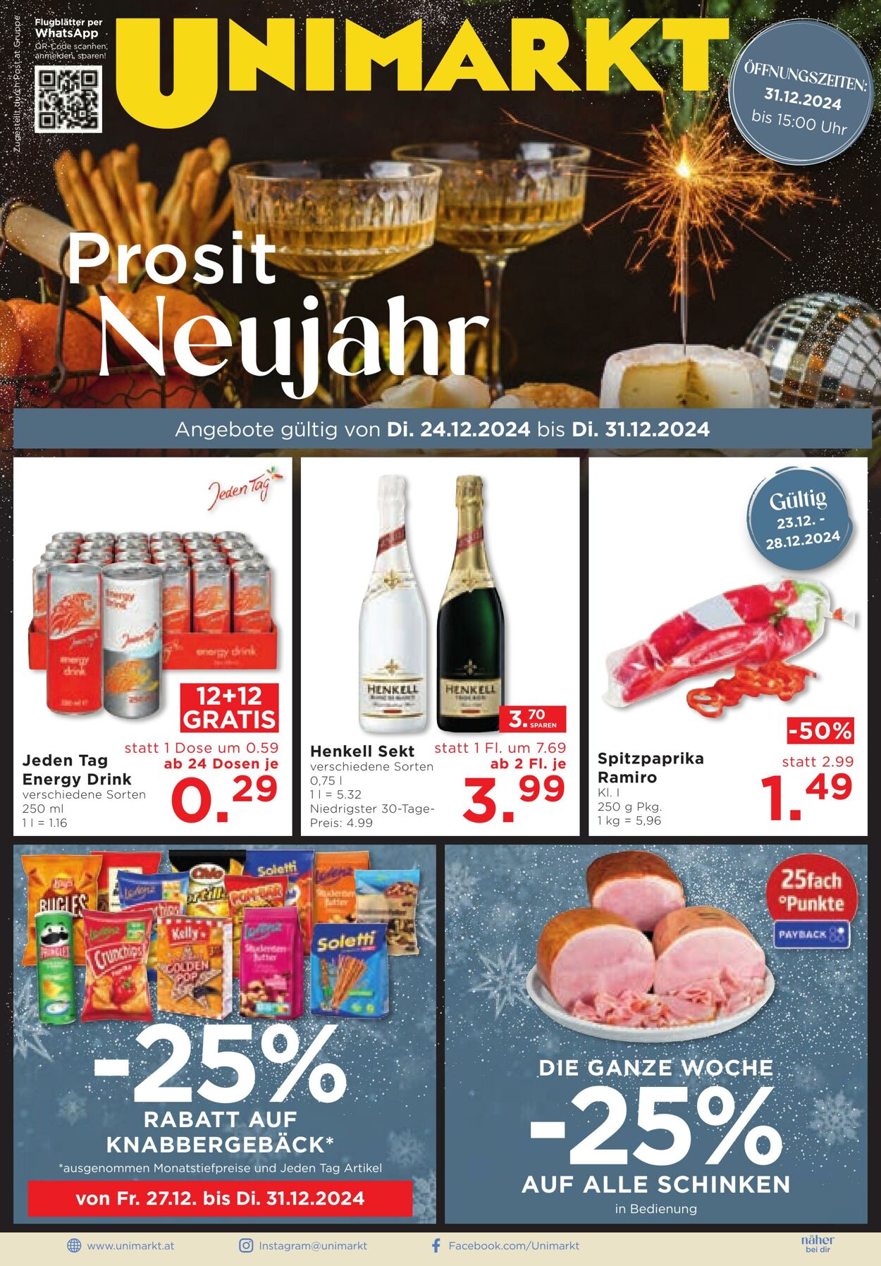 Prospekt Unimarkt 24.12.2024 - 31.12.2024