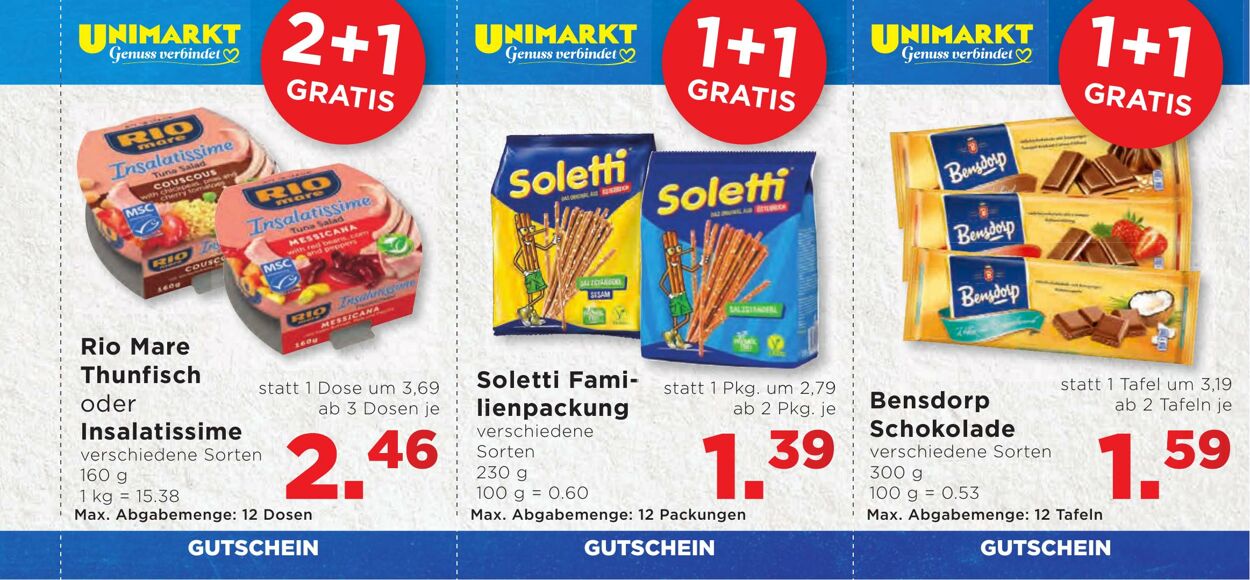 Prospekt Unimarkt 25.01.2023 - 07.02.2023