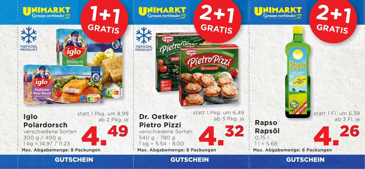 Prospekt Unimarkt 25.01.2023 - 07.02.2023