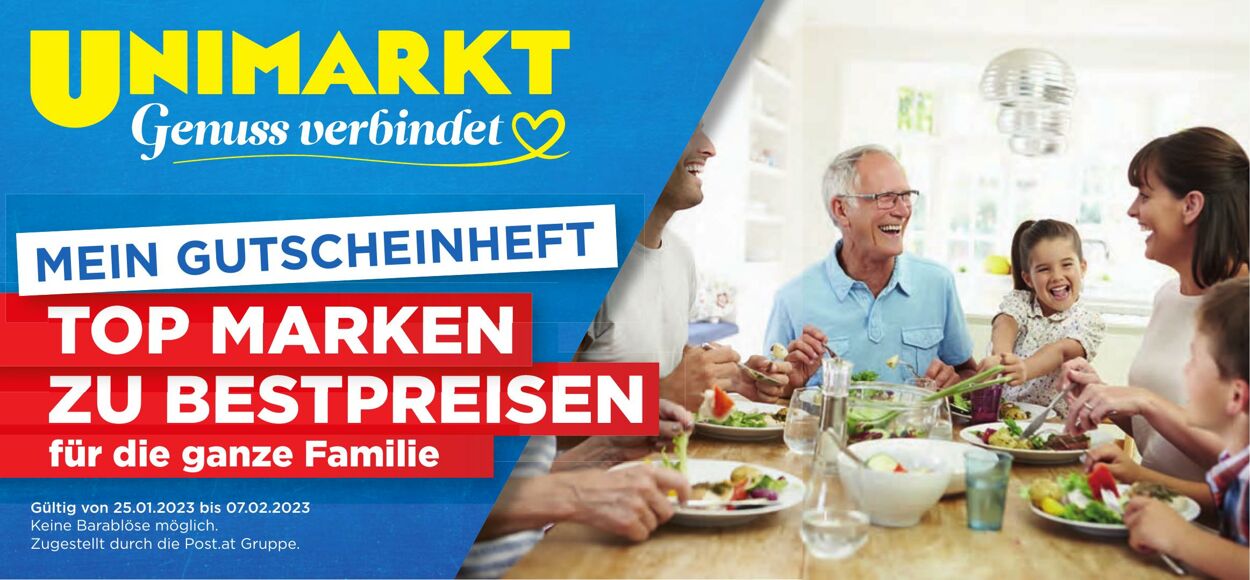 Prospekt Unimarkt 25.01.2023 - 07.02.2023