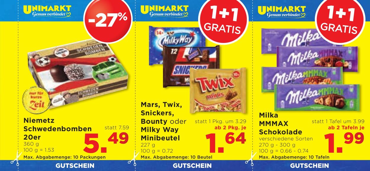 Prospekt Unimarkt 26.06.2024 - 09.07.2024