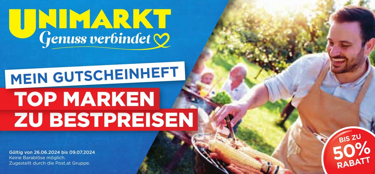 Prospekt Unimarkt 26.06.2024 - 09.07.2024