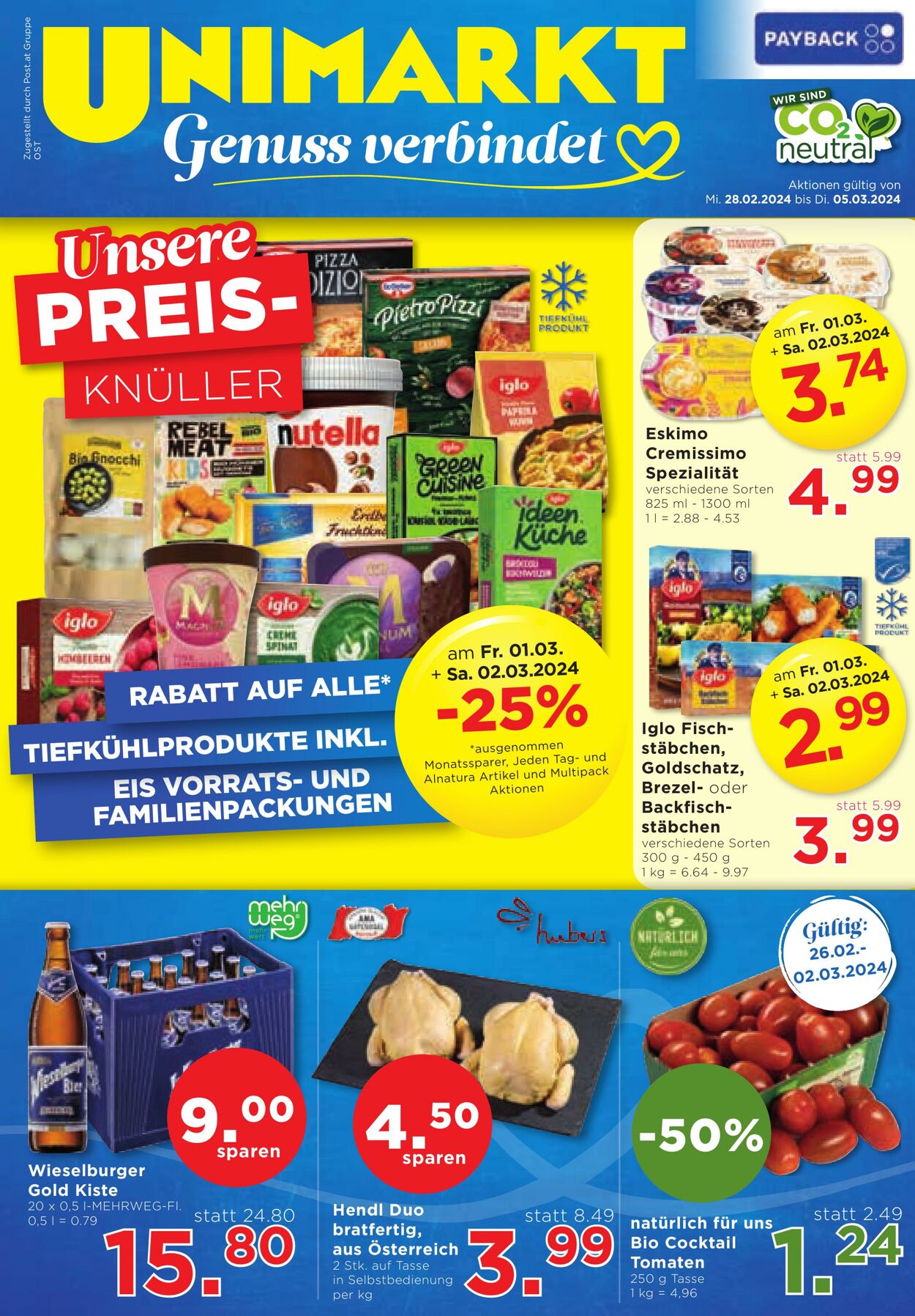 Prospekt Unimarkt 28.02.2024 - 05.03.2024