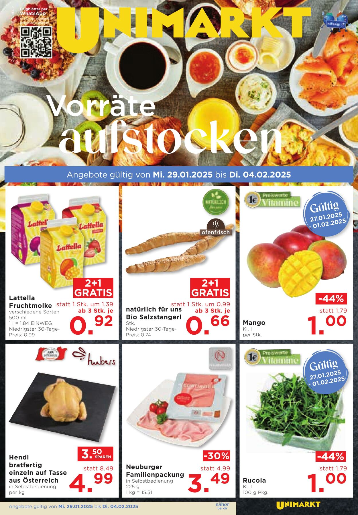 Prospekt Unimarkt 29.01.2025 - 04.02.2025