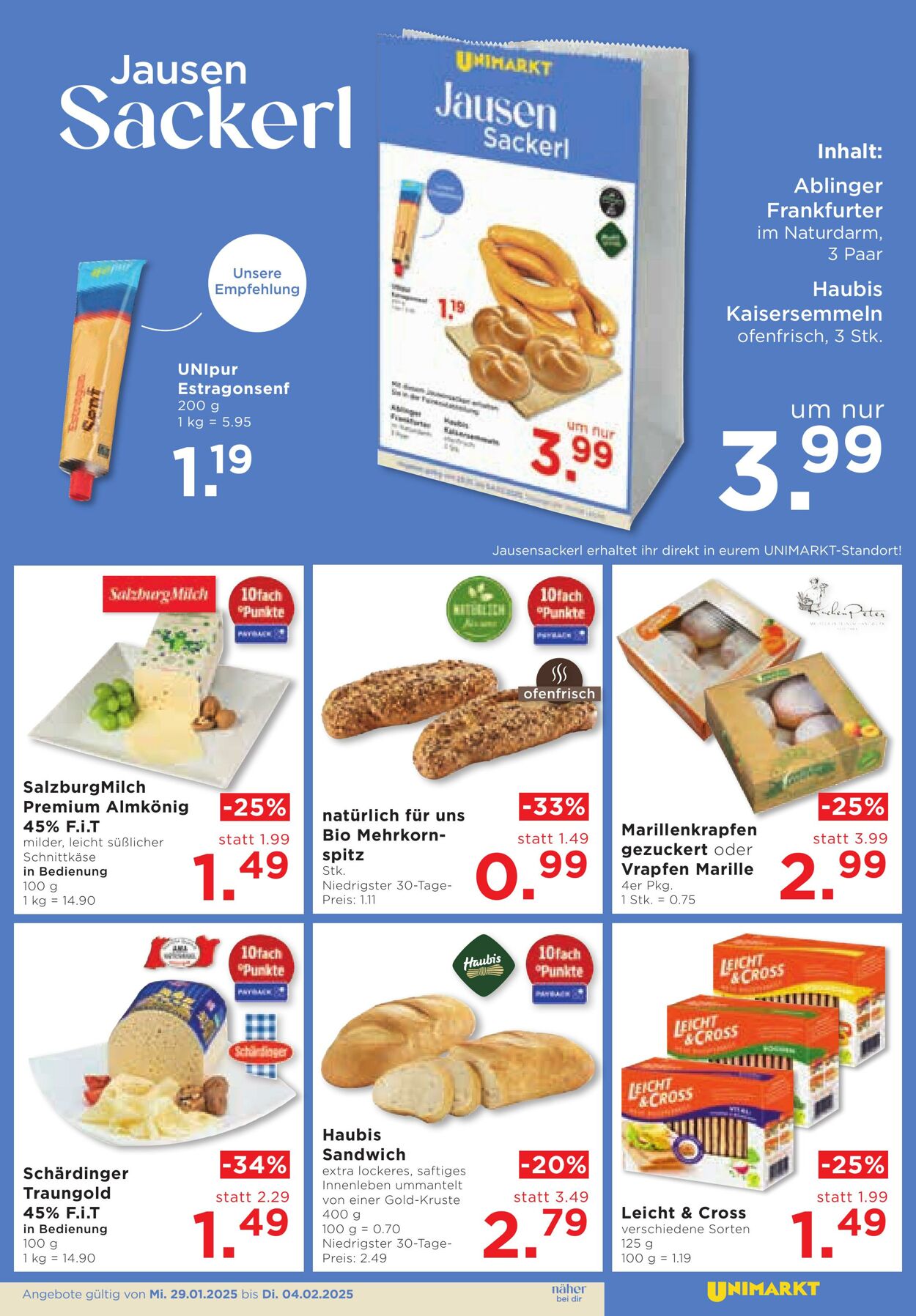 Prospekt Unimarkt 29.01.2025 - 04.02.2025