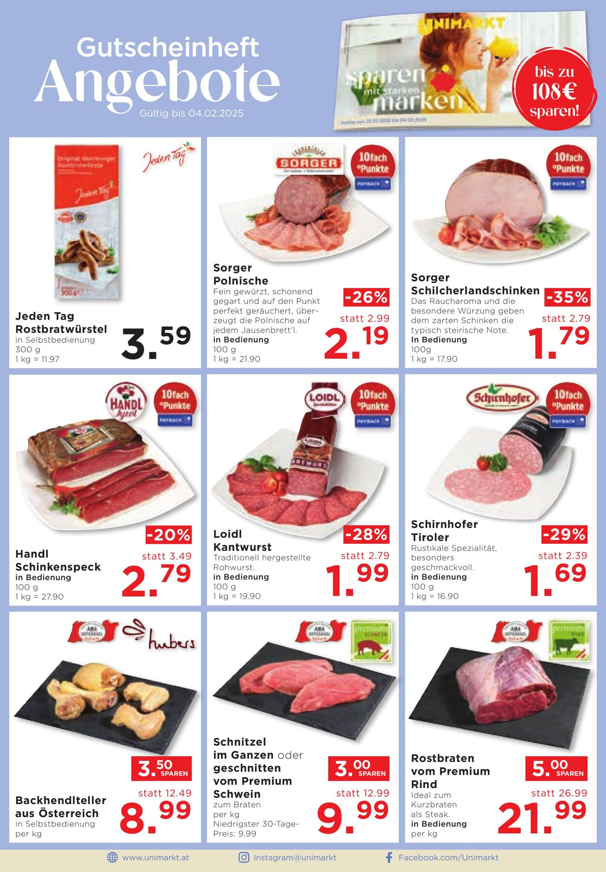 Prospekt Unimarkt 29.01.2025 - 04.02.2025