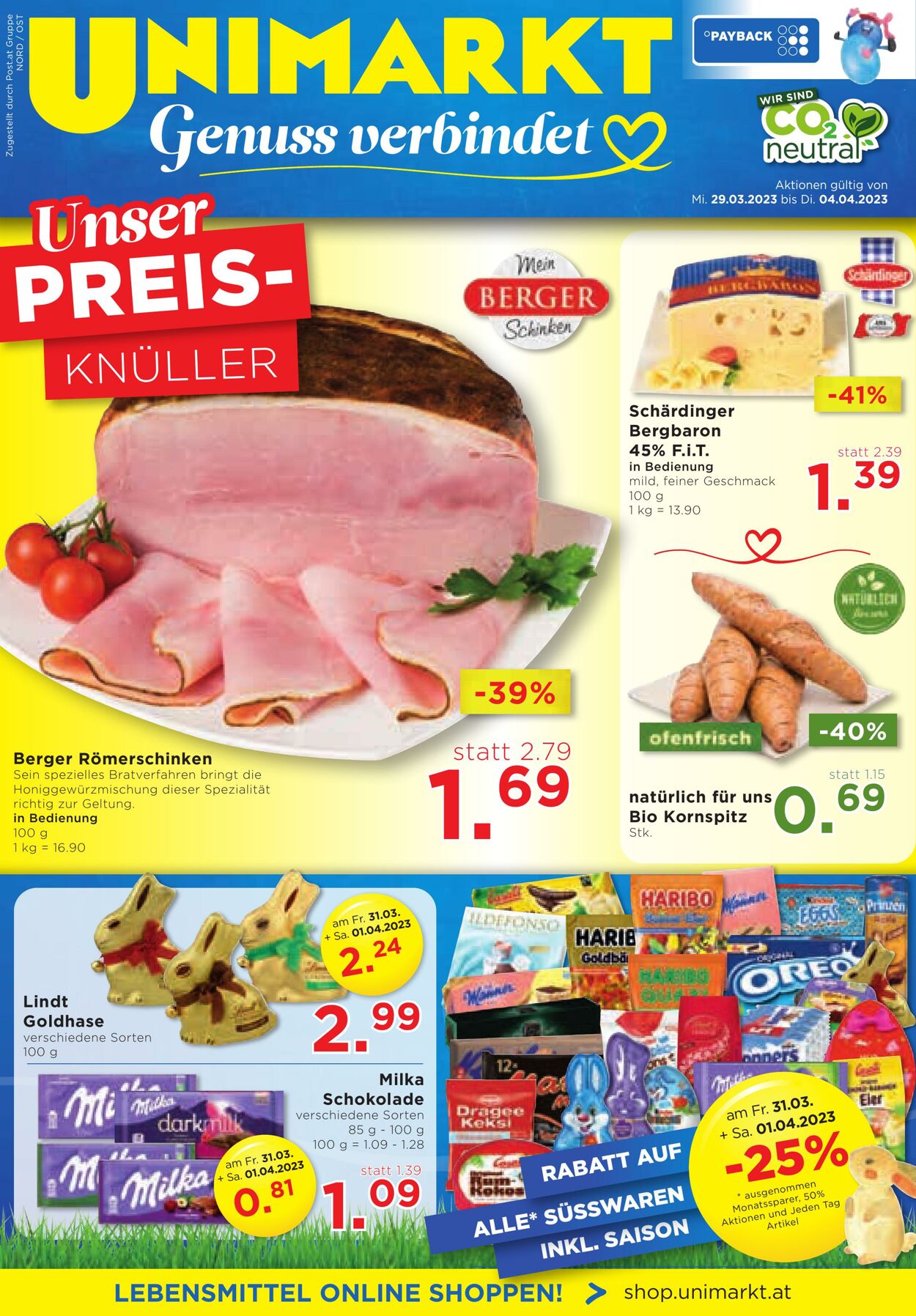 Unimarkt Werbe Prospekte