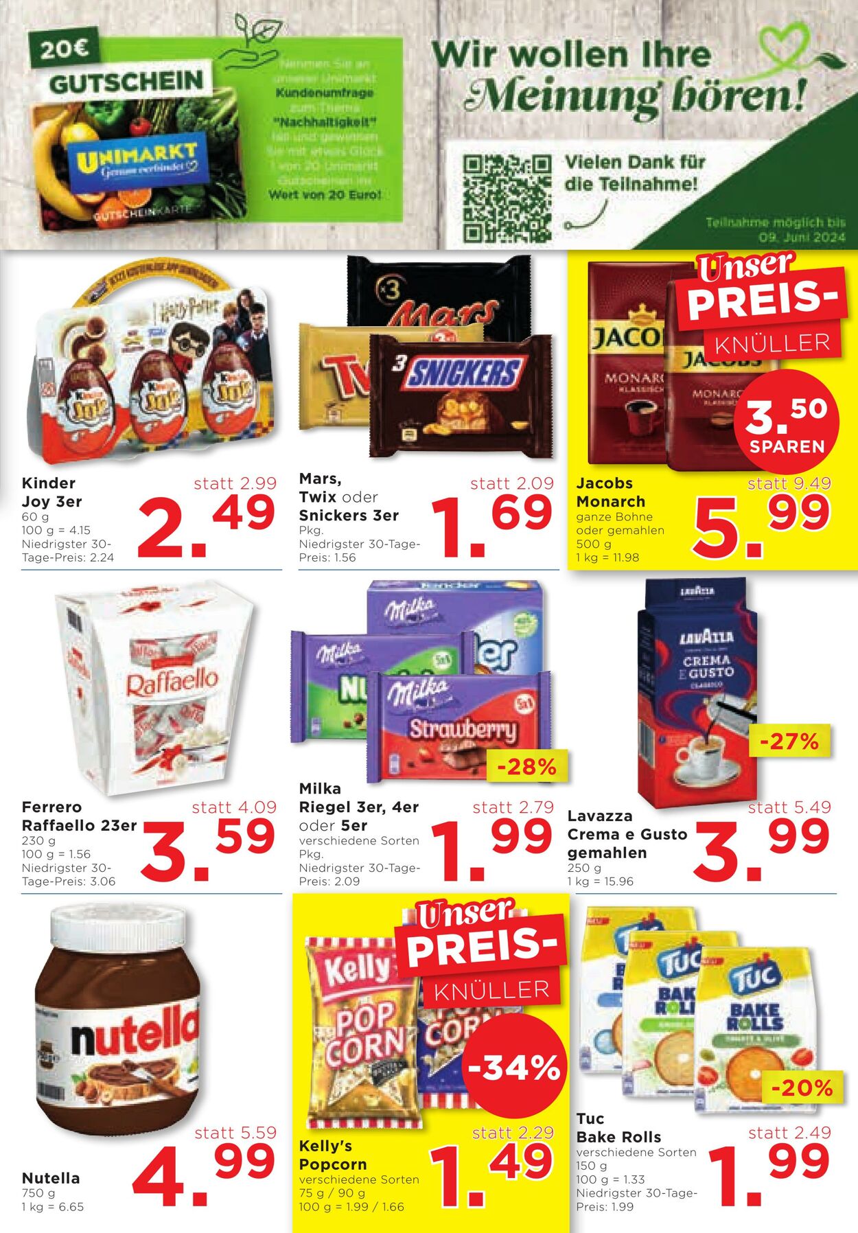 Prospekt Unimarkt 29.05.2024 - 04.06.2024