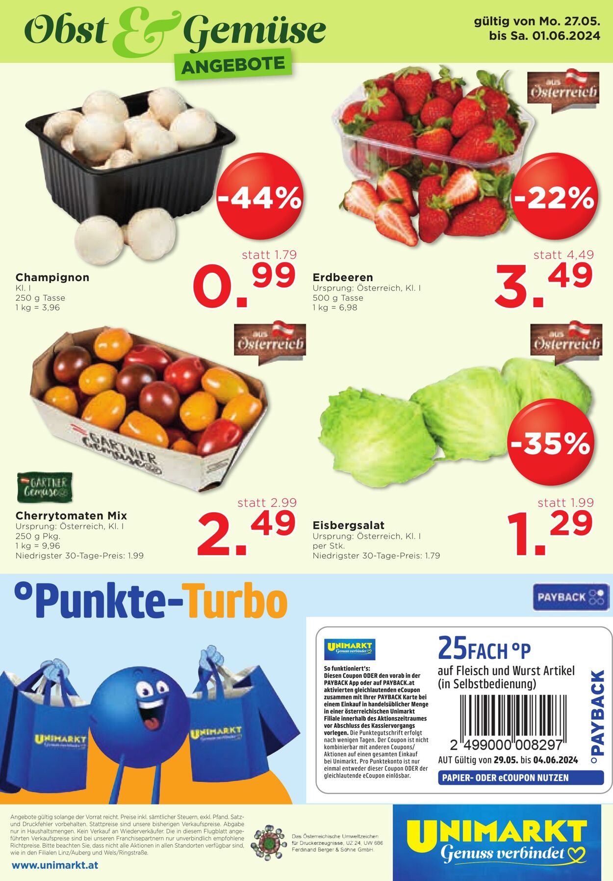 Prospekt Unimarkt 29.05.2024 - 04.06.2024