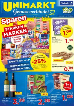 Prospekt Unimarkt 22.11.2023 - 28.11.2023
