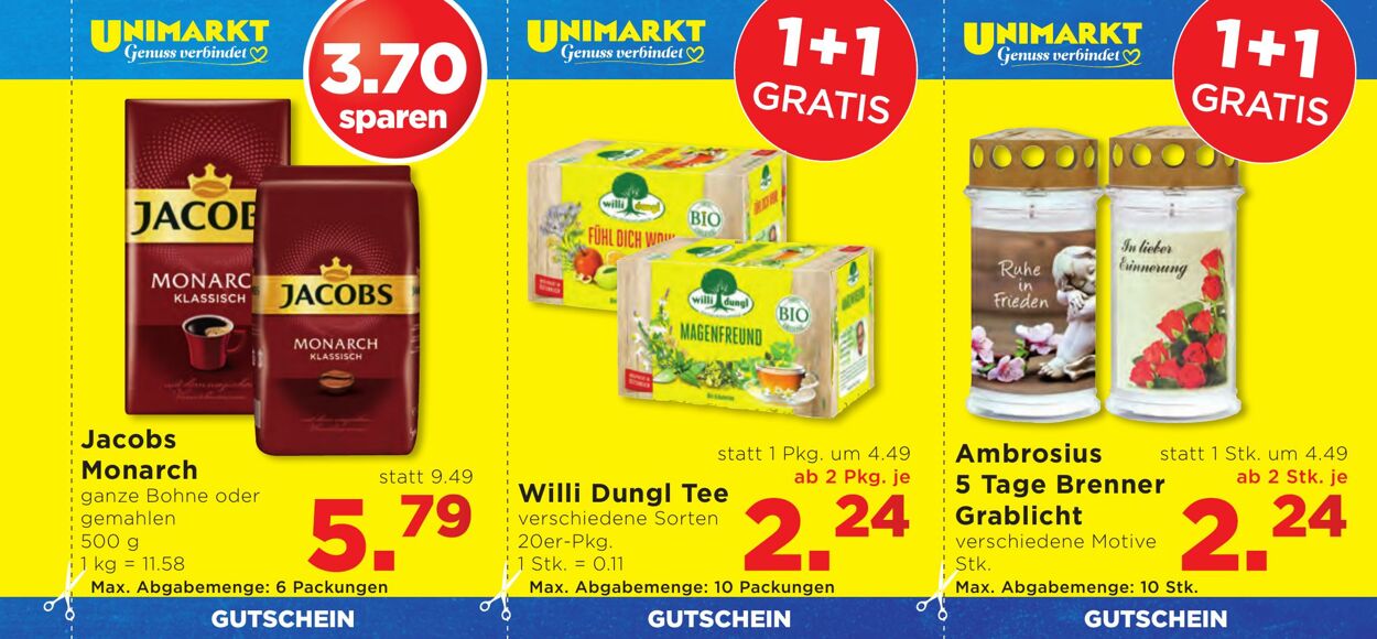 Prospekt Unimarkt 29.11.2023 - 12.12.2023