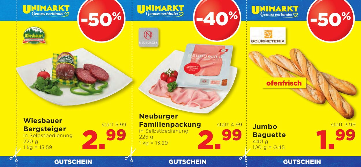Prospekt Unimarkt 29.11.2023 - 12.12.2023