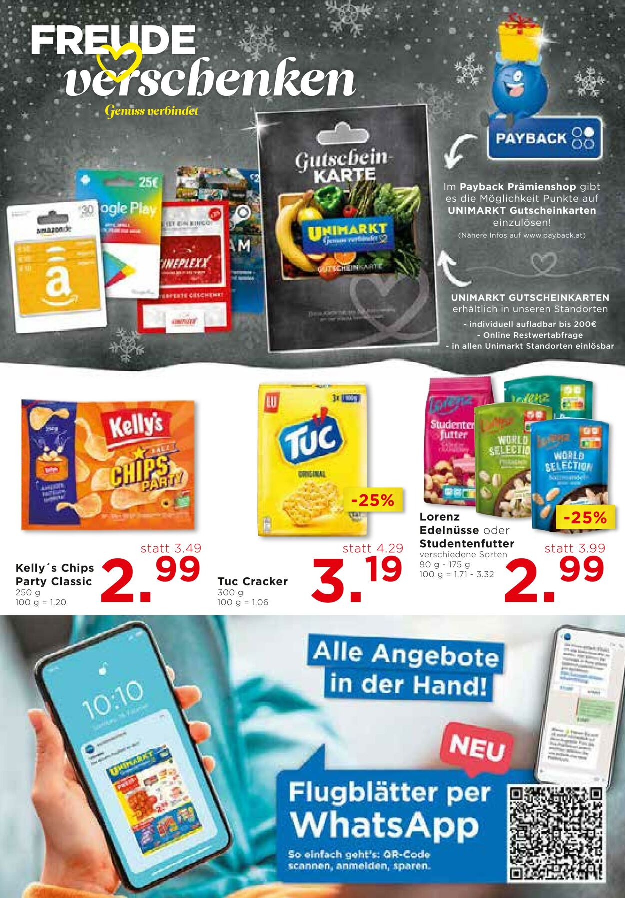 Prospekt Unimarkt 29.11.2023 - 02.01.2024