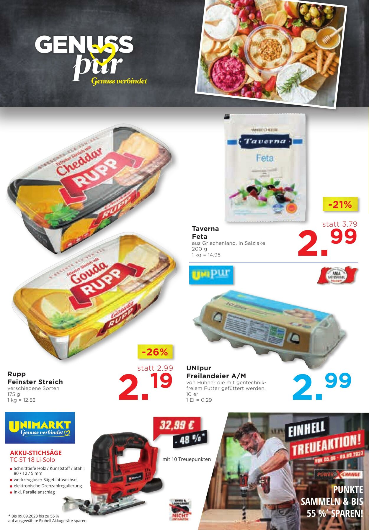 Prospekt Unimarkt 30.08.2023 - 05.09.2023