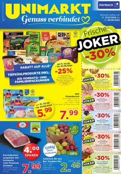 Prospekt Unimarkt 24.07.2024 - 30.07.2024