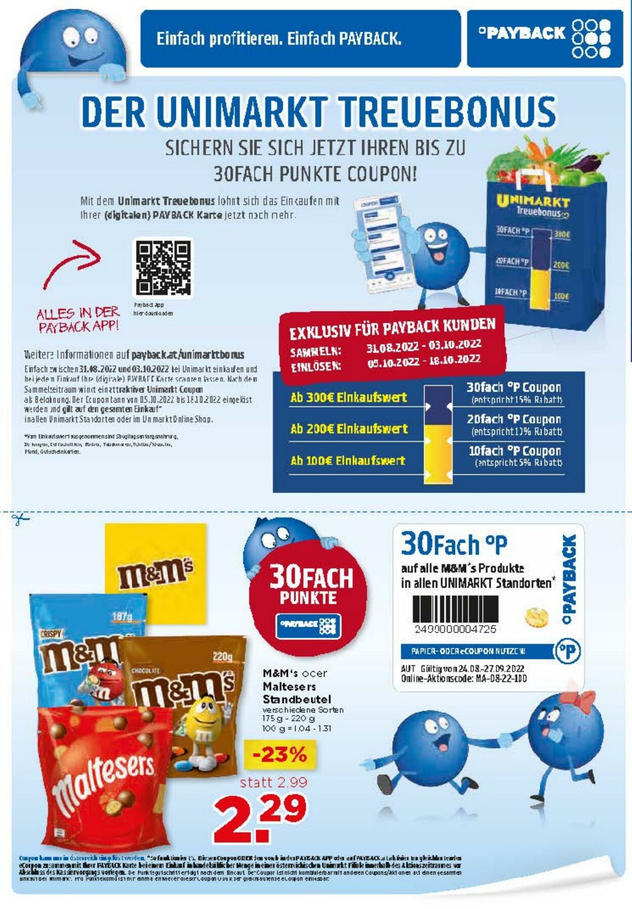 Prospekt Unimarkt 31.08.2022 - 06.09.2022