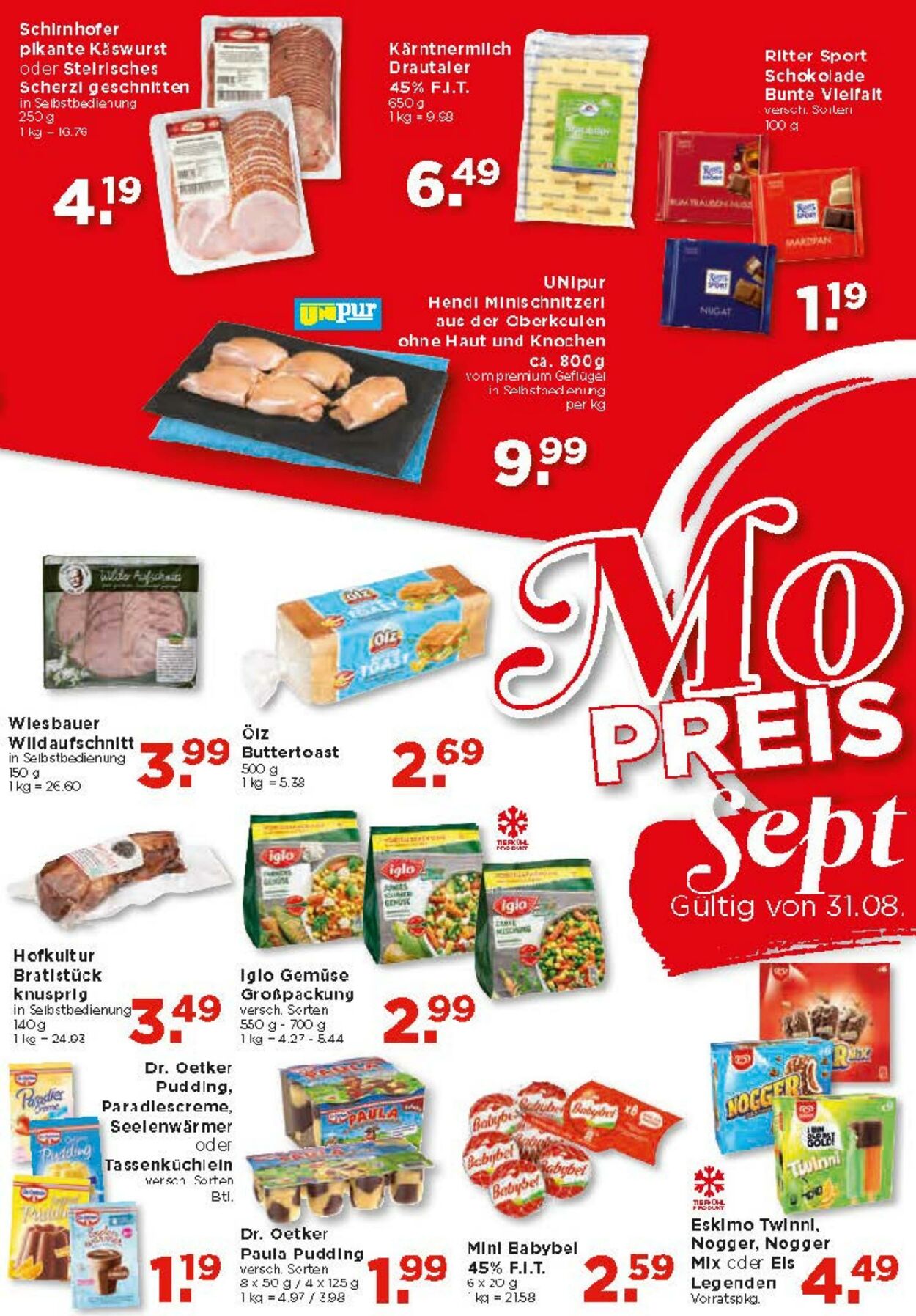 Prospekt Unimarkt 31.08.2022 - 06.09.2022