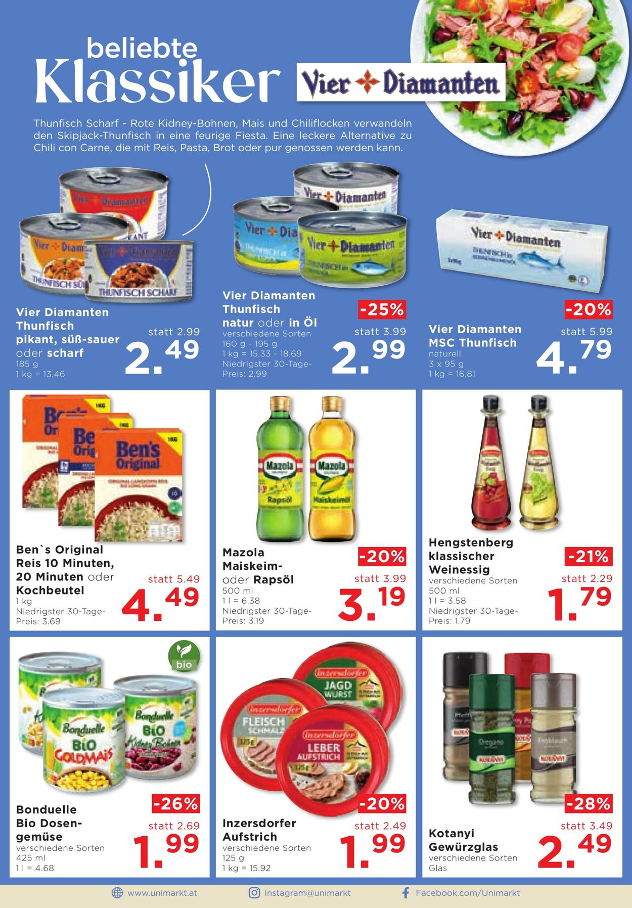 Prospekt Unimarkt 31.12.2025 - 07.01.2026