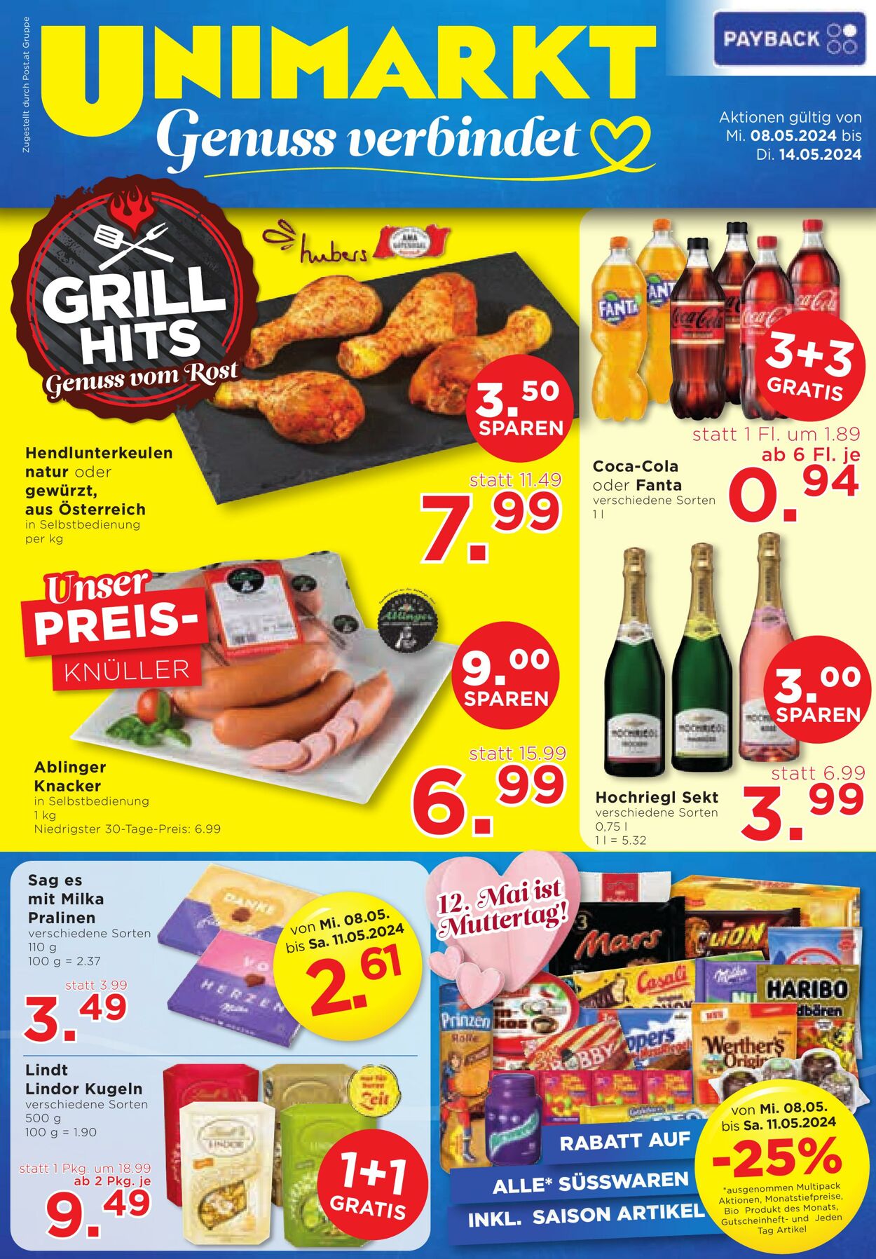 Prospekt Unimarkt 08.05.2024 - 14.05.2024