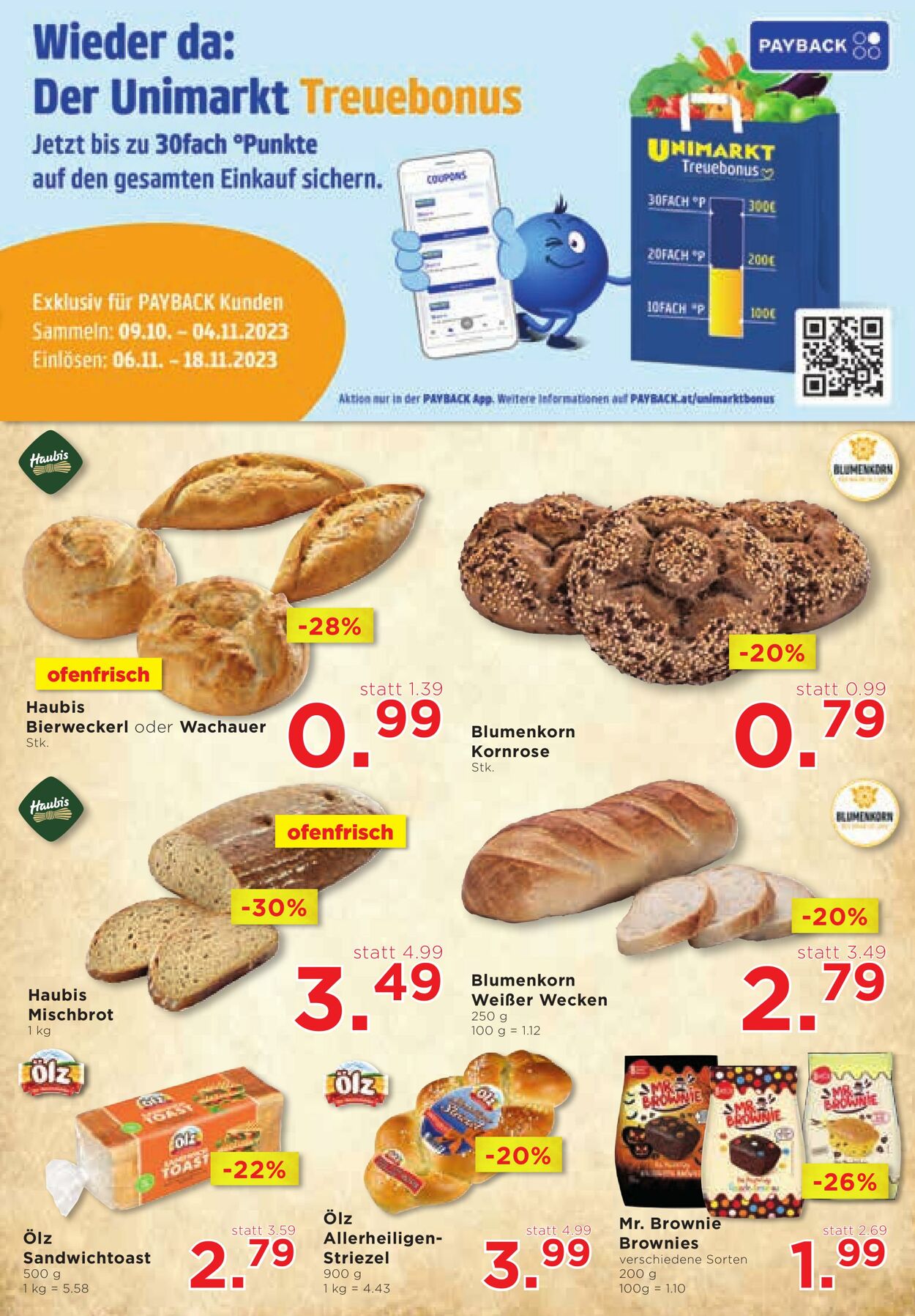 Prospekt Unimarkt 11.10.2023 - 17.10.2023