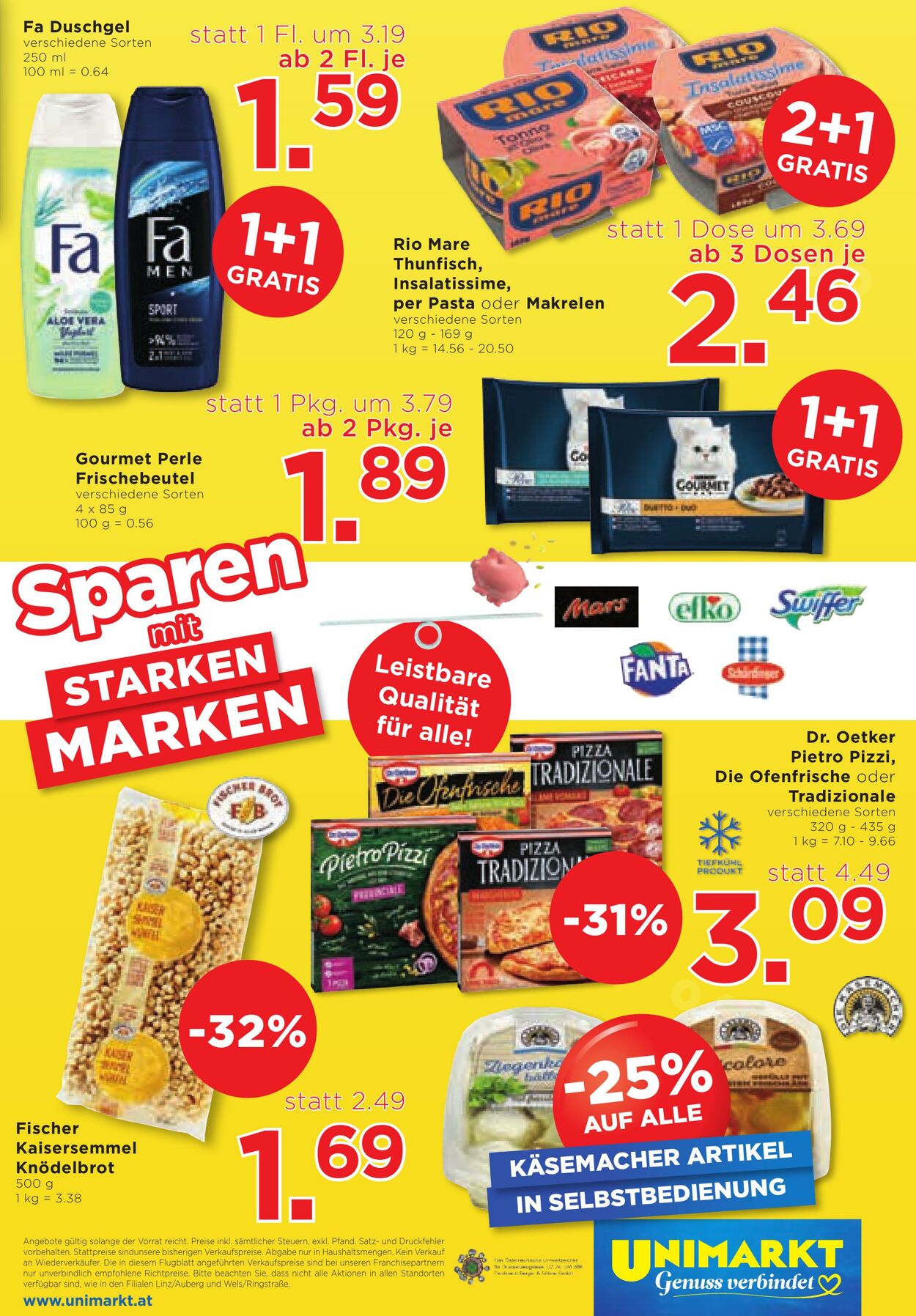 Prospekt Unimarkt 20.09.2023 - 26.09.2023