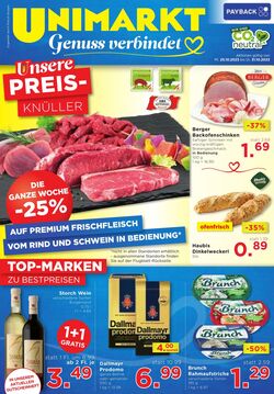 Prospekt Unimarkt 25.10.2023 - 31.10.2023