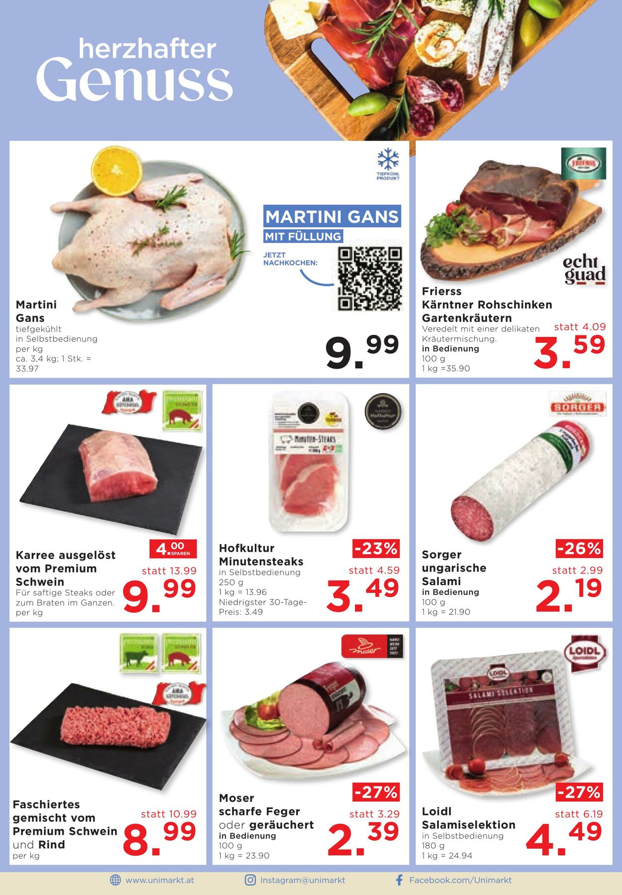 Prospekt Unimarkt 06.11.2024 - 12.11.2024