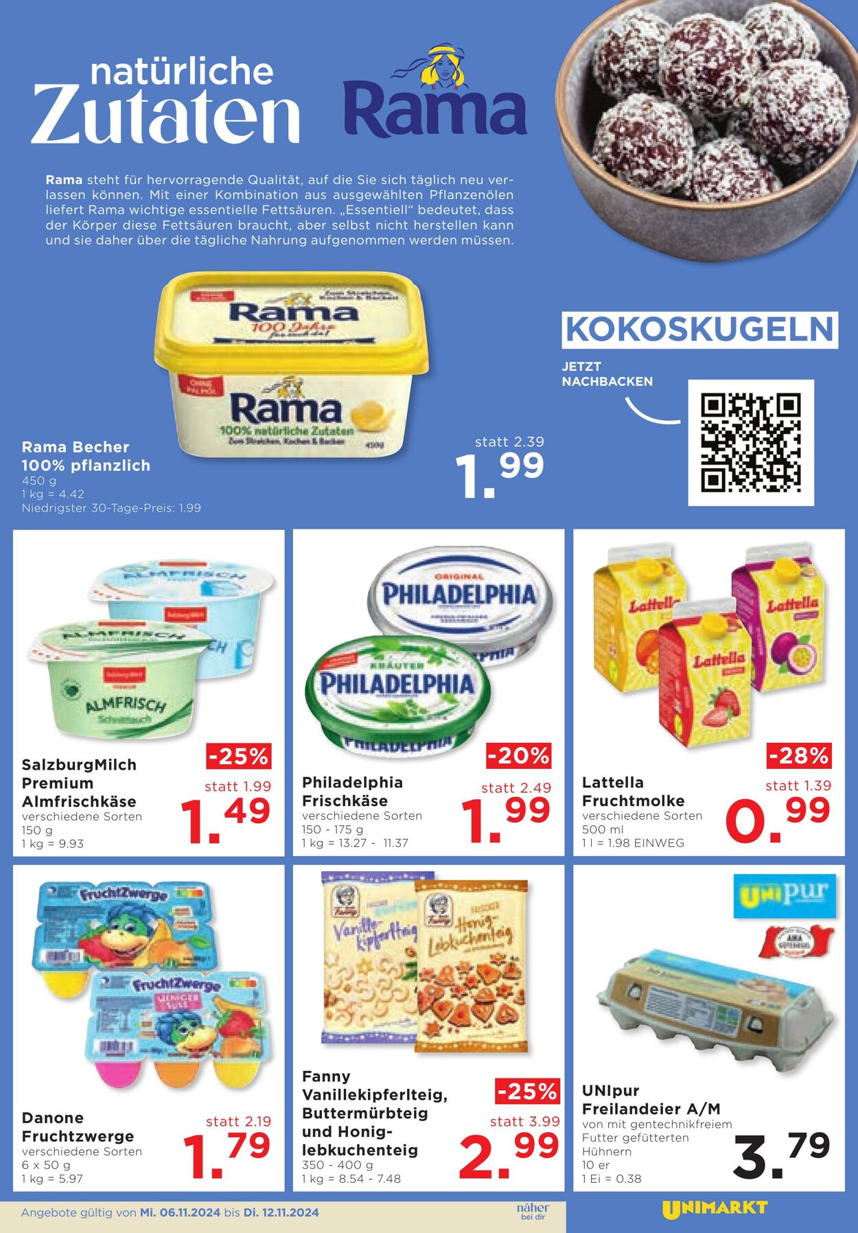 Prospekt Unimarkt 06.11.2024 - 12.11.2024