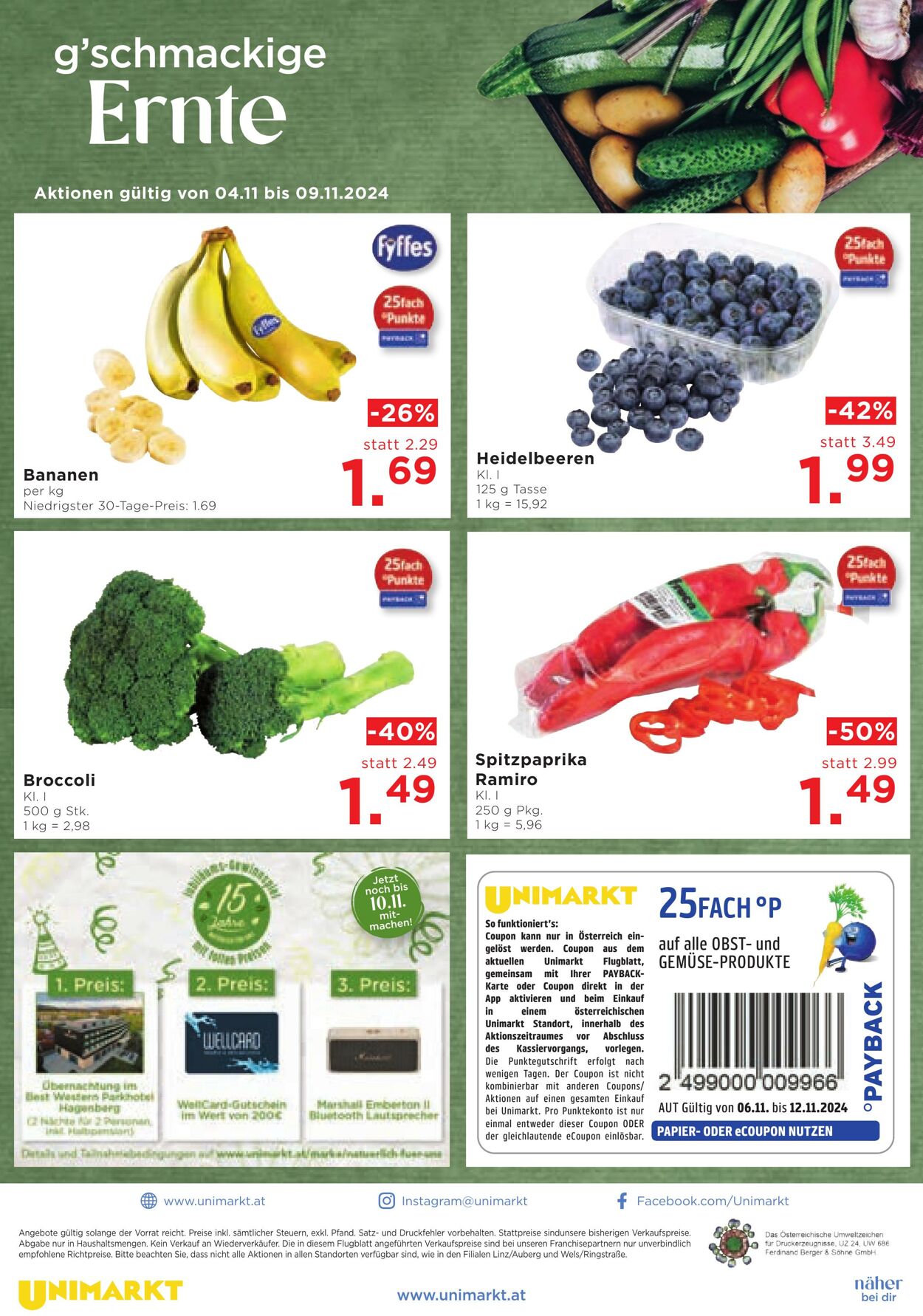 Prospekt Unimarkt 06.11.2024 - 12.11.2024