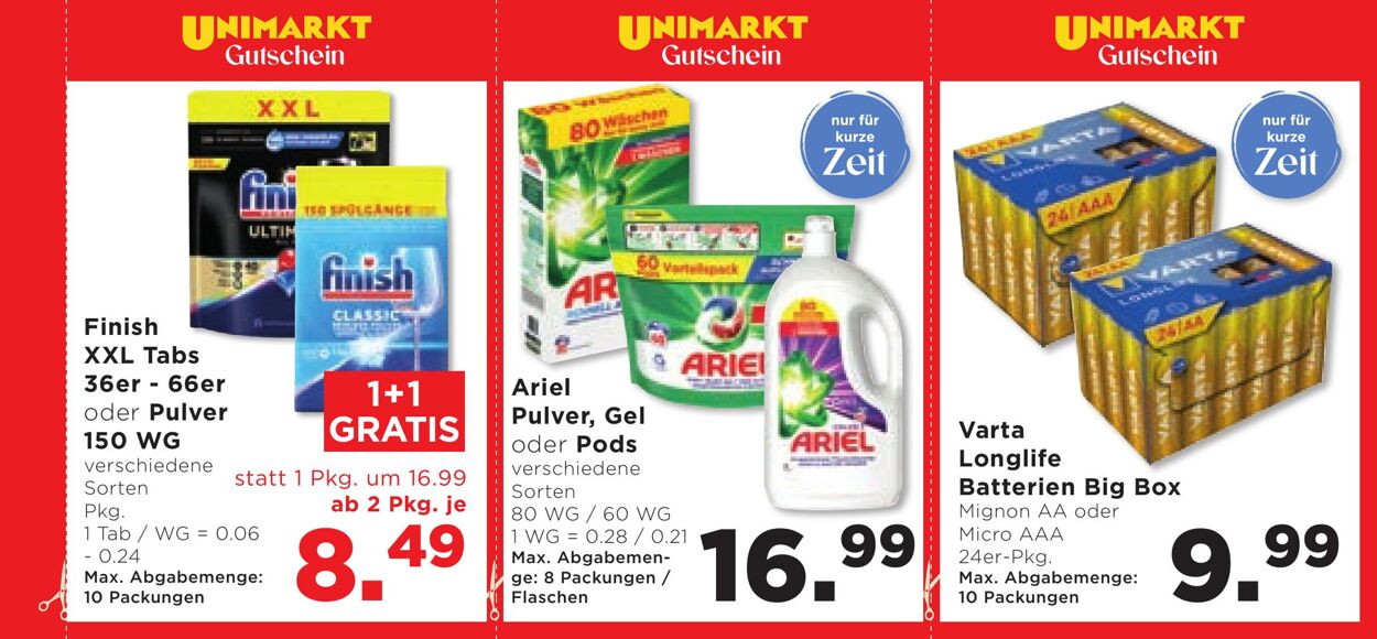 Prospekt Unimarkt 22.01.2025 - 04.02.2025