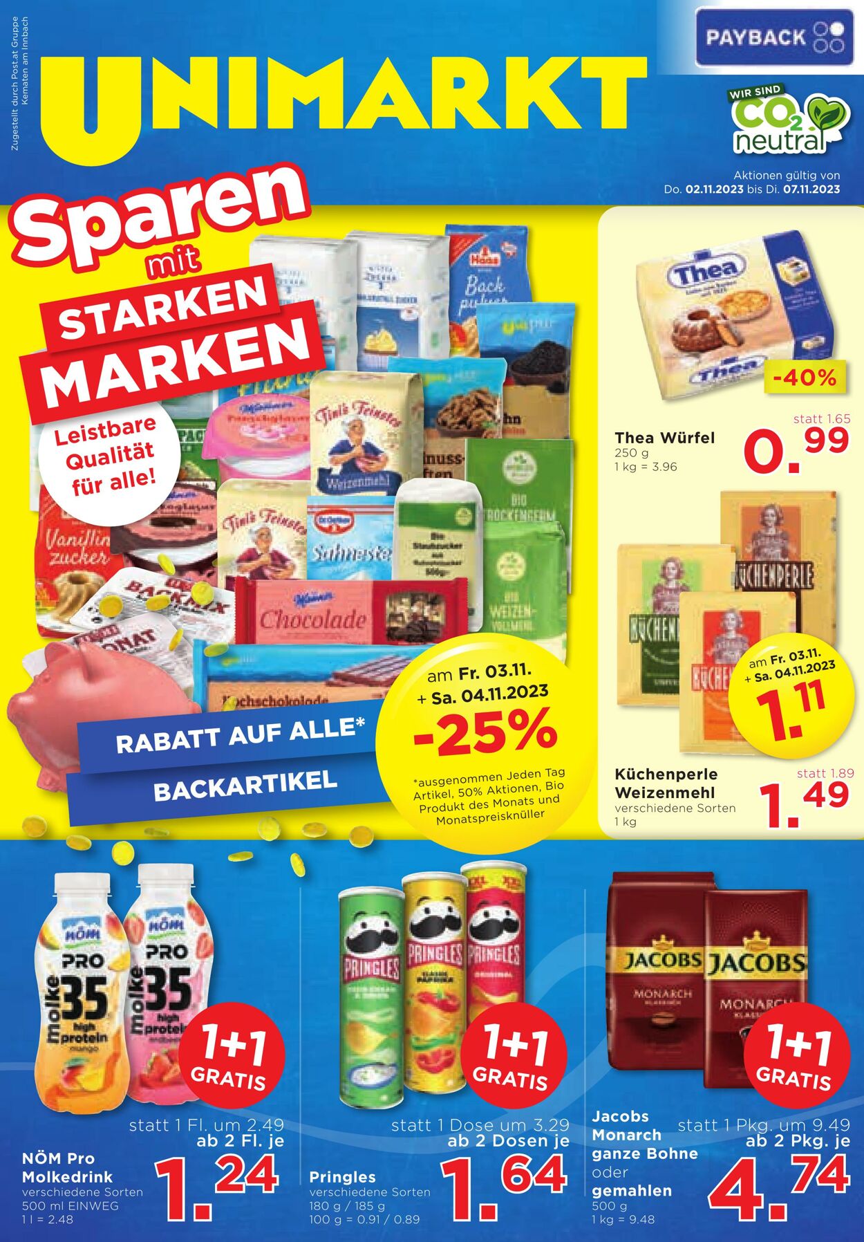 Prospekt Unimarkt 02.11.2023 - 07.11.2023