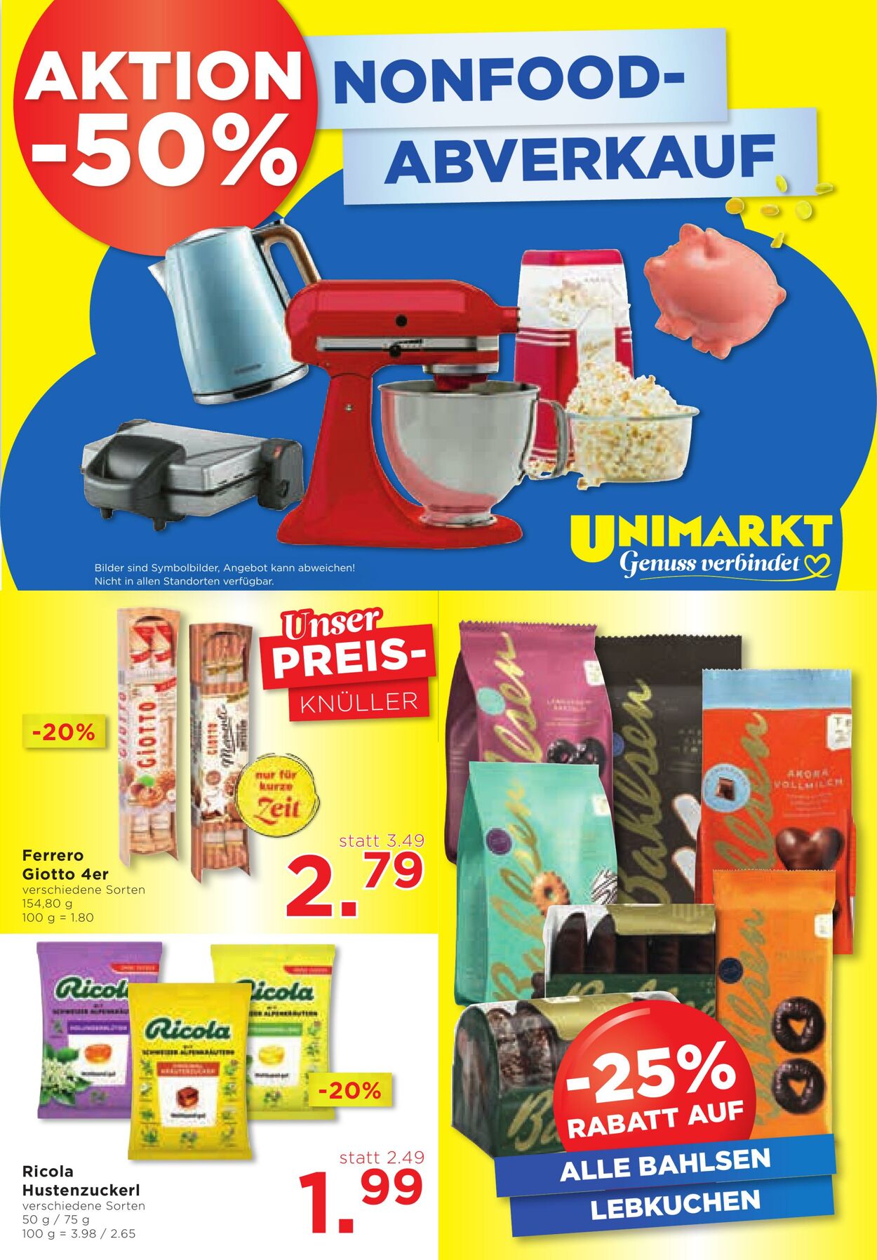 Prospekt Unimarkt 11.10.2023 - 17.10.2023