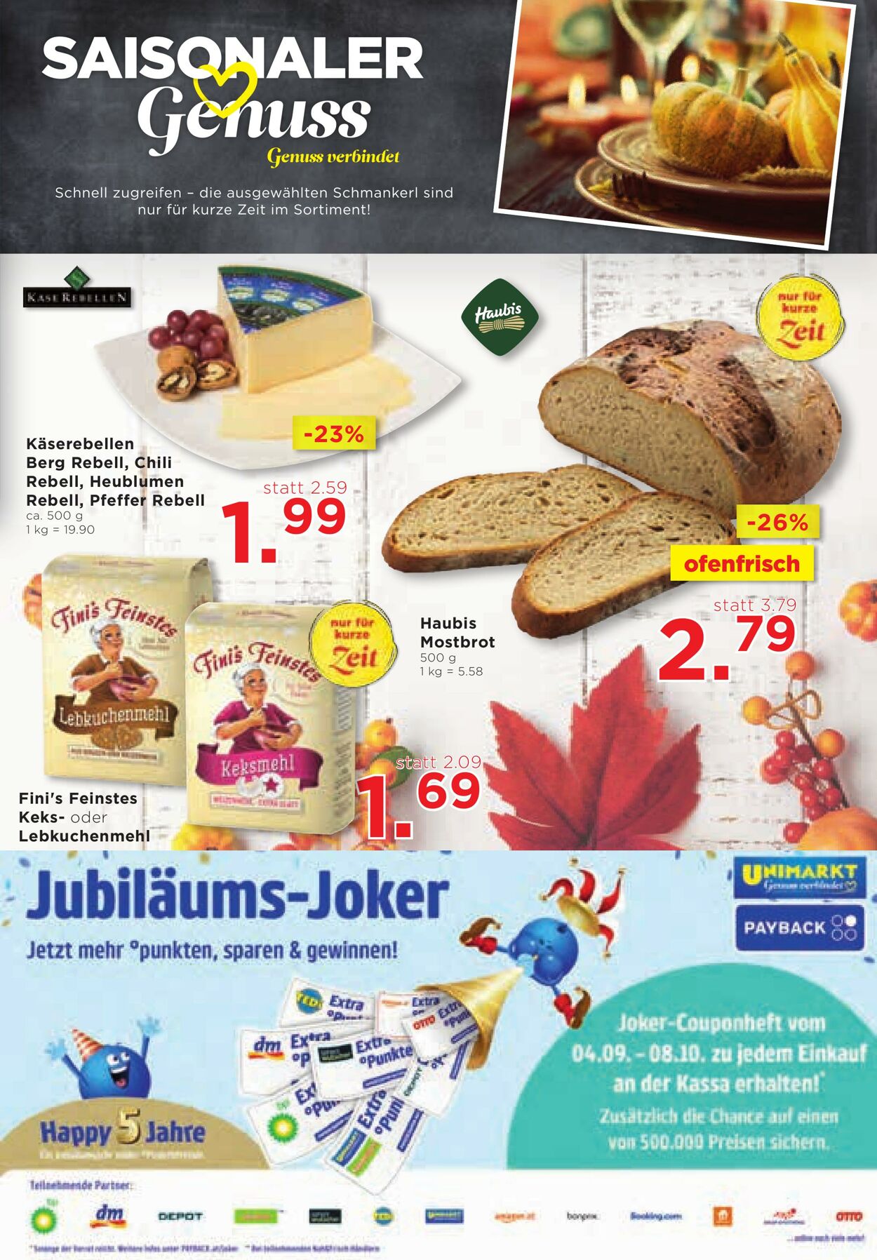 Prospekt Unimarkt 20.09.2023 - 26.09.2023