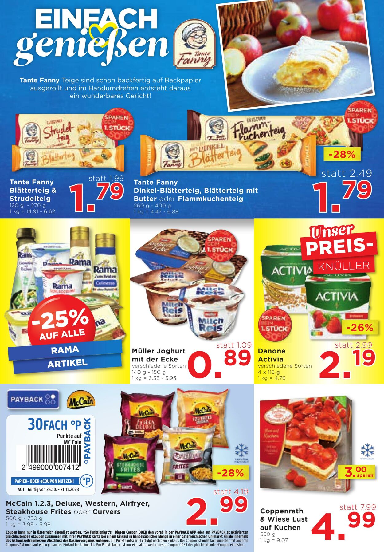 Prospekt Unimarkt 25.10.2023 - 31.10.2023