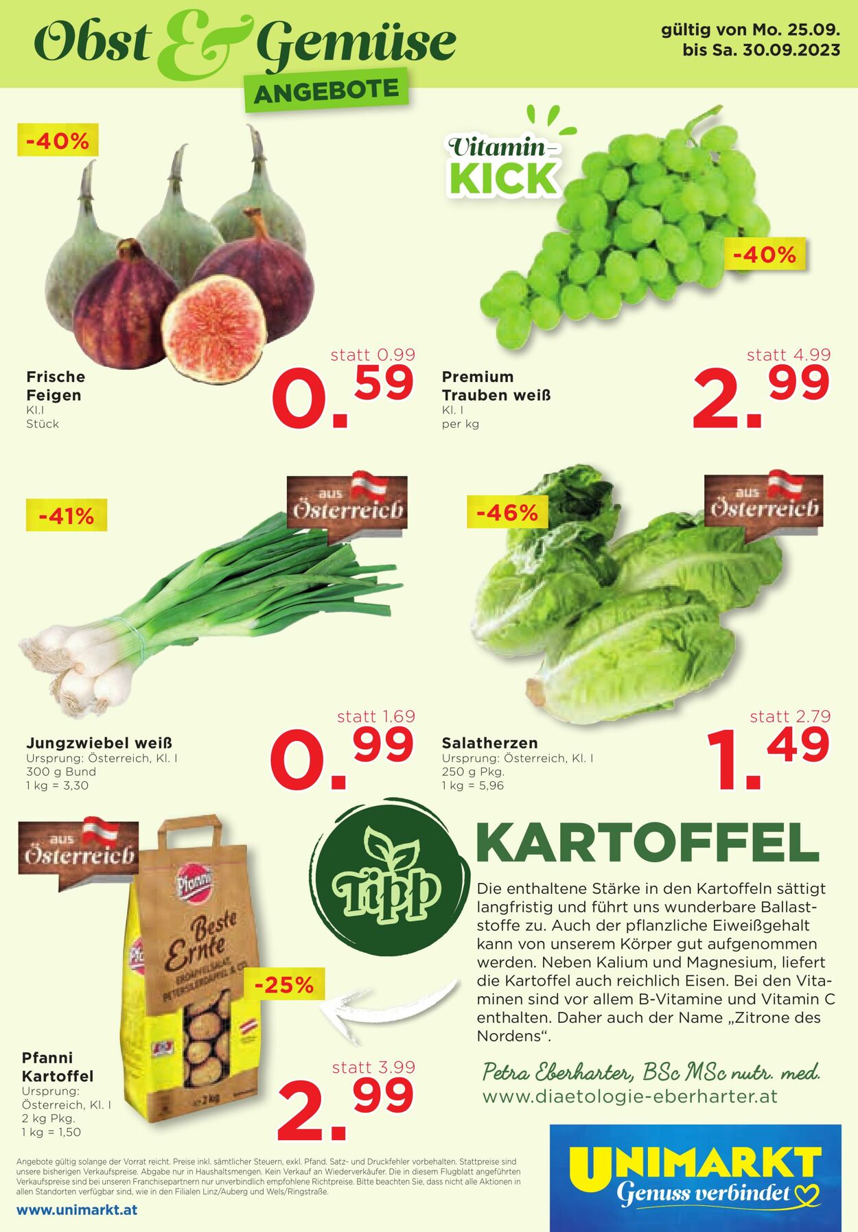 Prospekt Unimarkt 27.09.2023 - 03.10.2023