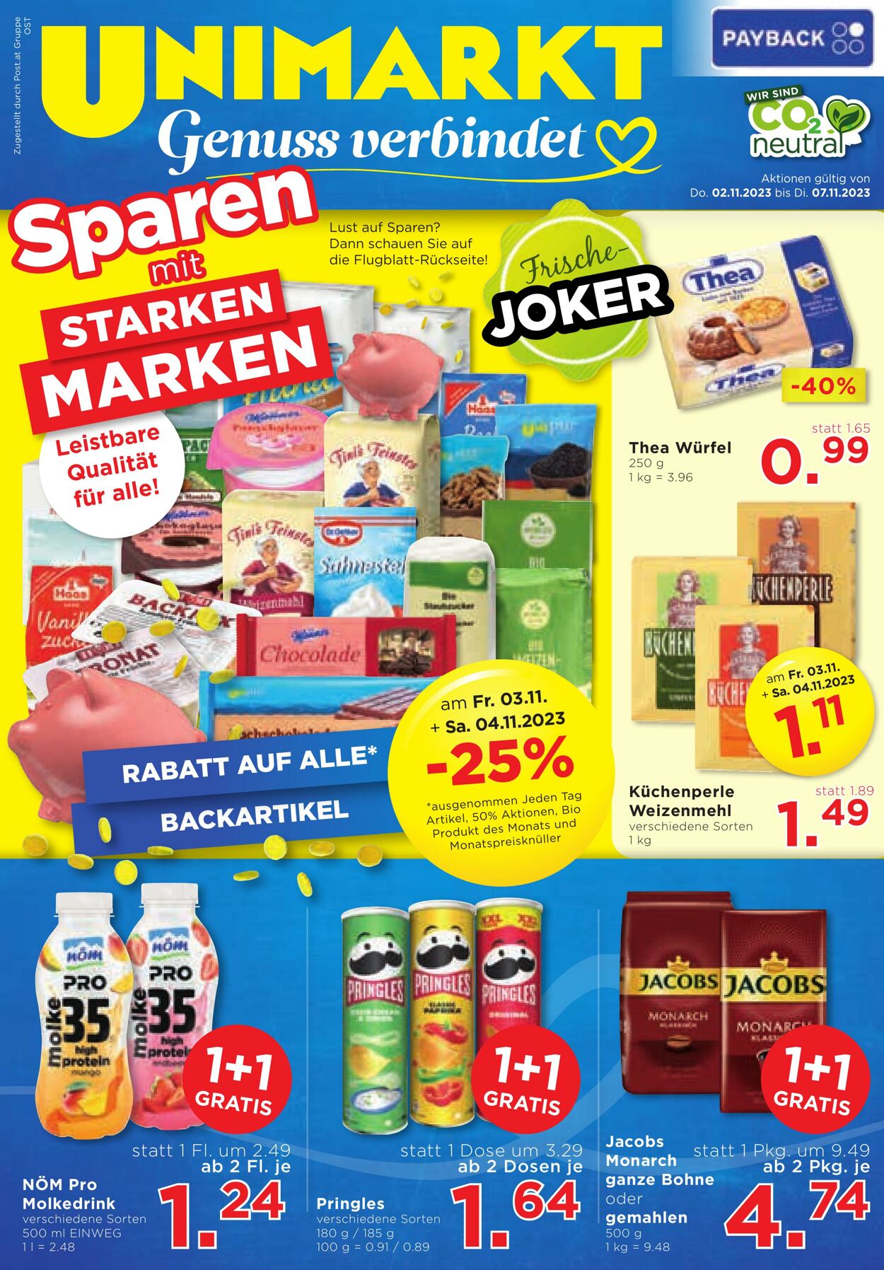 Prospekt Unimarkt 02.11.2023 - 07.11.2023