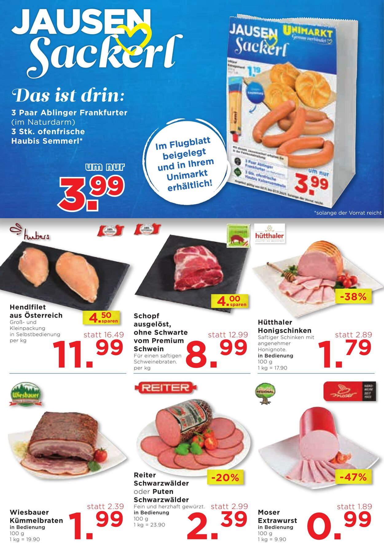 Prospekt Unimarkt 02.11.2023 - 07.11.2023