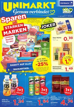 Prospekt Unimarkt 02.11.2023 - 07.11.2023