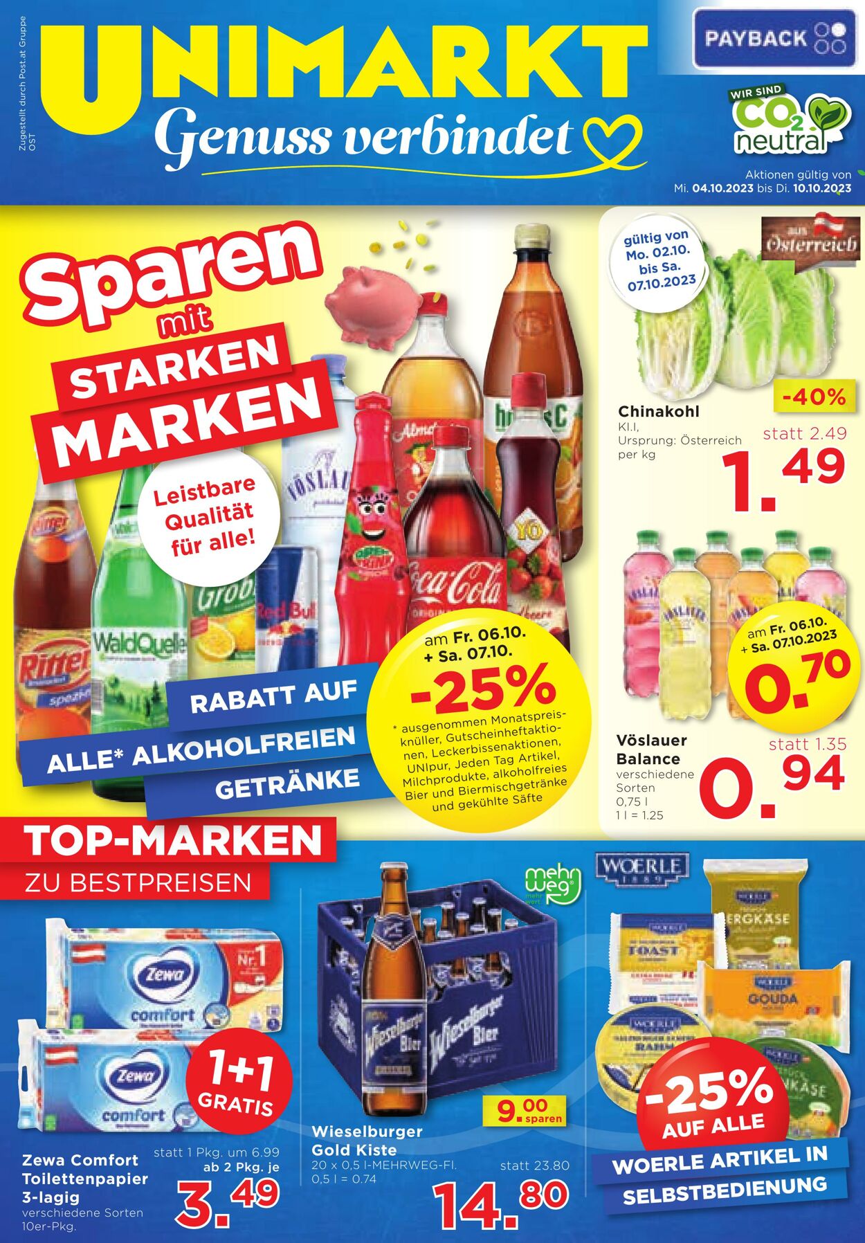 Prospekt Unimarkt 04.10.2023 - 10.10.2023