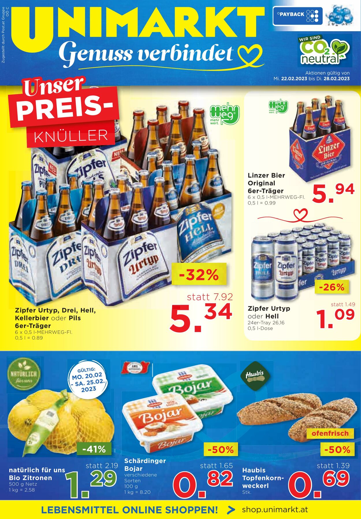 Prospekt Unimarkt 22.02.2023 - 28.02.2023