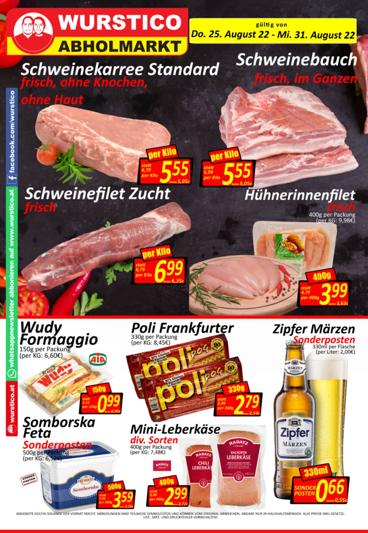 Prospekt Wurstico 01.09.2022 - 07.09.2022