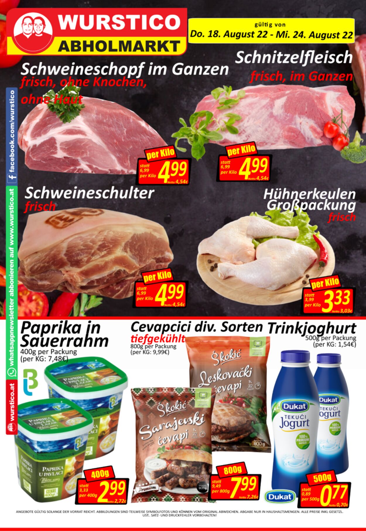 Prospekt Wurstico 25.08.2022 - 31.08.2022