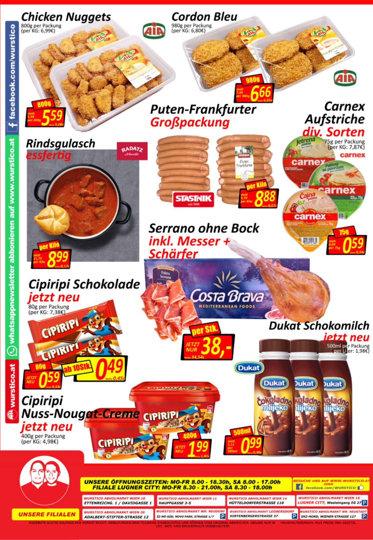 Prospekt Wurstico 27.10.2022 - 02.11.2022